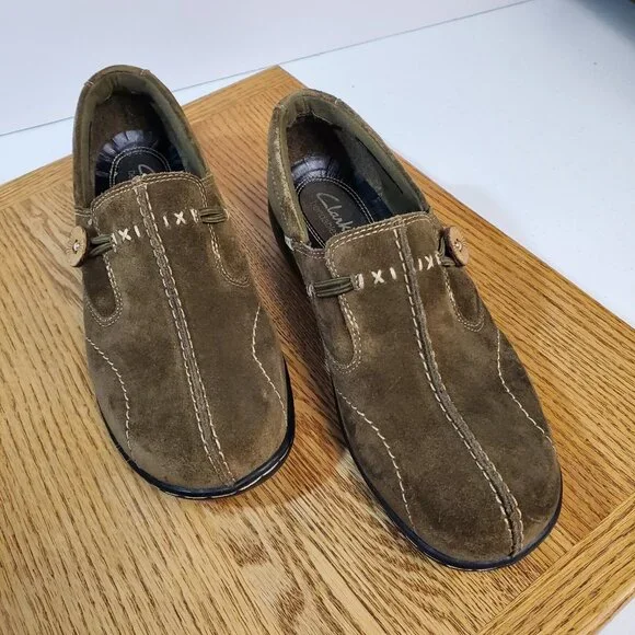 Clarks Shoes Clarks Bendables Slip On Loafers Women Size 7m